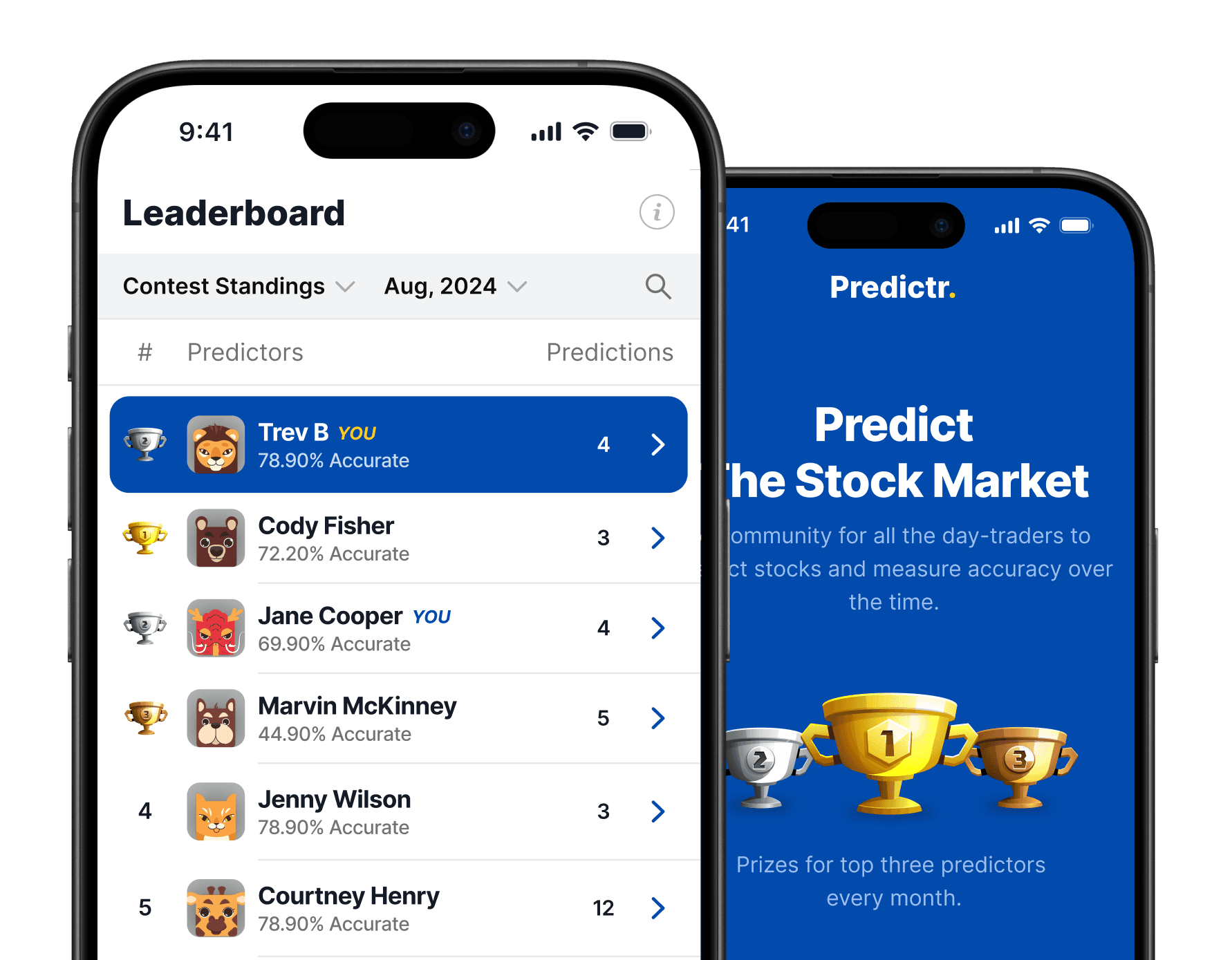 Predictr project preview